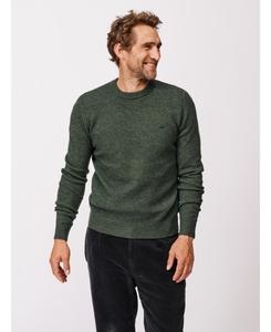 Мужской свитер Phillips из овечьей шерсти с круглым вырезом Aubin, Khaki