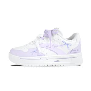 расслабленные нескользящие, устойчивые к истиранию, легкие низкие скейтерские кроссовки unisex ANTA, белый