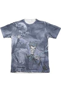 Футболка с коротким рукавом Batman Catch The Joker для взрослых 65/35 поли/хлопок Gildan, белый