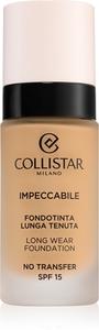Прочный праймер Collistar Impeccabile Long Wear Foundation, SPF 15 4N Sand 30 ml