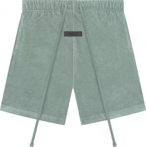 Шорты Fear of God Essentials Terry Short Sycamore, зеленый