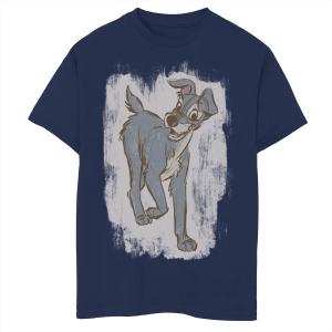 Футболка Disney's Lady and The Tramp Boys 8-20 с графическим рисунком Strut Sketch Disney
