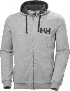Толстовка Helly-Hansen Men's Hh Logo Full Zip Helly Hansen, 949 Grey Melange