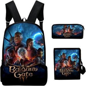 Комплект рюкзак, сумка и пенал LWZCYS Baldurs Gate 3 JA62747