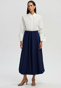 Юбка макси ELASTIC WAIST BALLON Touché Privé, темно-синий