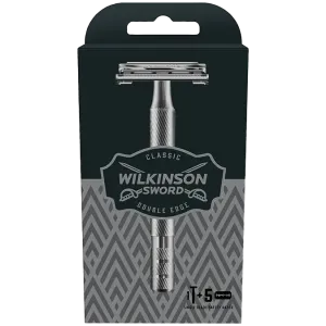 Wilkinson Sword Classic Premium бритва, 1 шт. + картриджи, 5 шт./1 уп.
