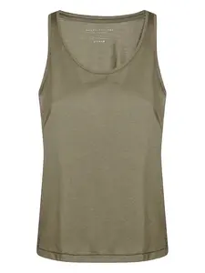 Топ с U-образным вырезом Majestic Filatures, зеленый