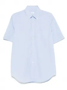 Рубашка в клетку гингем Xacus, синий