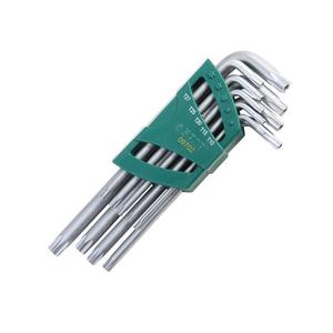 Набор ключей Shida SATA в форме цветка с удлиненными средними отверстиями, 9 предметов 09702, корпоративная настройка