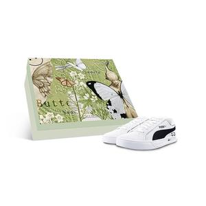 PUMA Smash Vulc сбалансированные легкие низкие кроссовки для скейтбординга унисекс белый черный