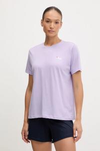 Хлопковая пижама Fila, фиолетовый