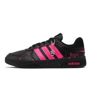 Adidas Neo Кроссовки Courtbeat Scarlet Shadow Skip Shock Absorbers Low Top для скейтбординга унисекс розово-красные