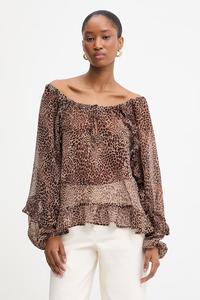 Блуза Morgan, коричневый