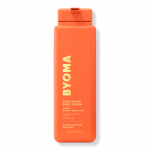 Разглаживающий скраб для тела для огрубевшей и неровной кожи. BYOMA