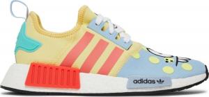 Кроссовки Adidas Kevin Lyons x NMD_R1 Refined Big Kid 'Monster', синий