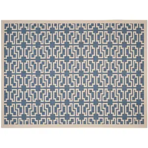 Геометрический коврик для сейфа во дворе Safavieh, мультиколор, 244x336 см