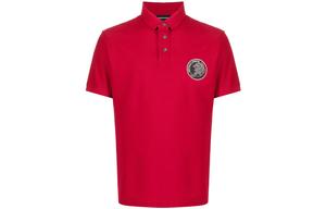 EMPORIO ARMANI SS22 Футболка-поло мужская красная