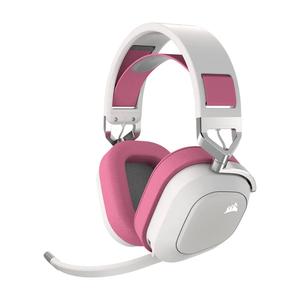 Игровая гарнитура Corsair HS80 RGB, белый/розовый
