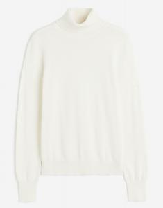 Водолазка H&M Turtleneck, белый