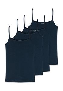 Майка UNCOVER BY SCHIESSER Spaghetti Top Basic, темно синий