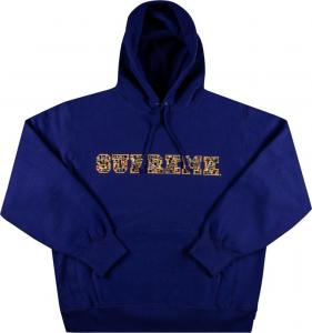 Толстовка Supreme Jewels Hooded Sweatshirt 'Dark Royal', синий