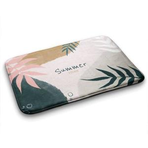 Коврик для ванной Tulup Geometrische Abstraktion, 90x1x90 см, красный