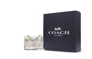 COACH Кожаный конверт кроссбоди через плечо