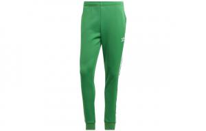 ADICOLOR Трикотажные спортивные штаны мужские зеленые Adidas Originals, зеленый
