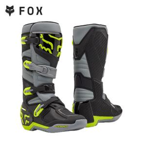 FOX Новая модель американских внедорожных ботинок для мотоцикла, трейл райдинг, износостойкие, начальный уровень, флуоресцентный серо-зеленый_1899, размер 44