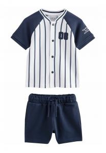 Шорты REGULAR FIT -SHORT SLEEVE AMERICAN FOOTBALL SET Next, синий