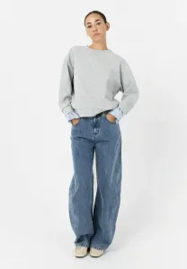 С деталями на рукавах. толстовка. Coster Copenhagen, Grey Melange