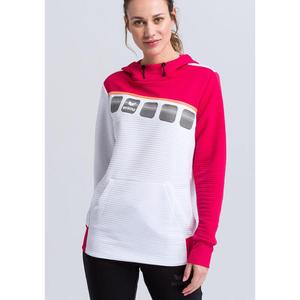 Спортивная толстовка Erima, цвет weiss/weiss/rosa