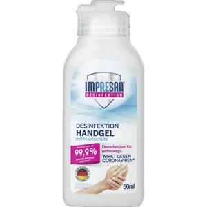 Дезинфицирующий гель для рук Impresan, 50 ml