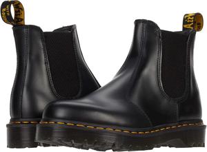 Унисекс челси-бутсы Dr. Martens 2976, Black Smooth Leather