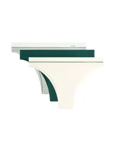 Изумрудно-зеленые трусы из бразильского пике из смесового полиамида OYSHO 3