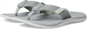 Мужские вьетнамки REEF Santa Ana, поддержка свода стопы, водостойкие, подошва не оставляет следов, серый/светло-серый