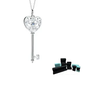 TIFFANY & CO. Коллекция Keys 925 серебряные колье Unisex Silver