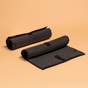 Набор бандажных подушечек Fouganza из 2 шт пони лошадь, черный