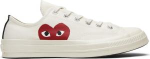 Кроссовки Converse Comme des Garçons x Chuck 70 Ox Play, белый