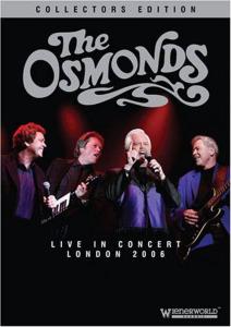 Диск DVD The Osmonds: Live In Concert