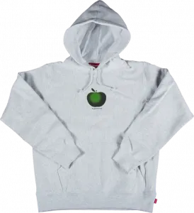 Толстовка Supreme Apple Hooded Sweatshirt 'Ash Grey', серый