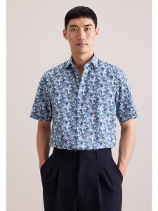 Seidensticker Деловая рубашка, стандартный размер, бирюзового цвета