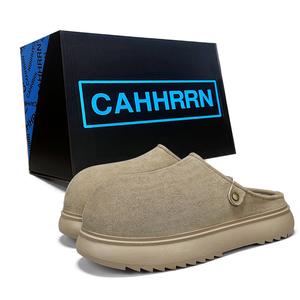 Мужские сандалии с закрытым носком, устойчивые к истиранию CAHHRRN, Khaki