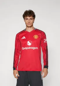 Домашняя футболка «манчестер юнайтед» сезона 25/26 с длинным рукавом, клубная форма. Adidas Performance, Red