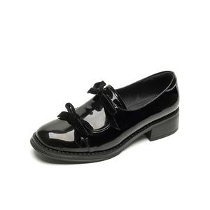 Yeezyy Reezy Женские лоферы на платформе 3,5 см черные, цвет Black