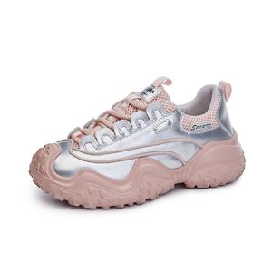 Низкие массивные кроссовки женские YOUYUSHI, розовый