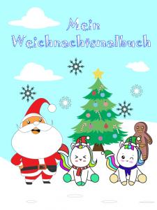 Weihnachtsmalbuch für Kinder: Malbuch mit Weihnachtsmotiven für Kinder ab 3 Jahren (German Edition) (Independently published)