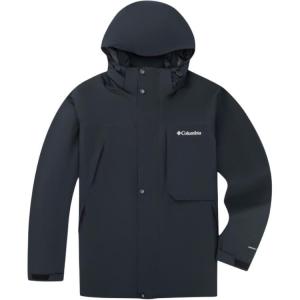 Водонепроницаемая, ветронепроницаемая и теплоотражающая ветровка Men's Columbia, черный