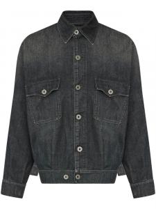 Джинсовая куртка-рубашка Maison Margiela, черный