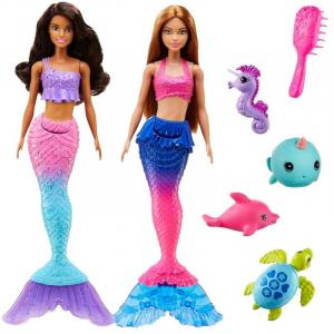 Куклы-русалки Barbie Dreamtopia 2 + аксессуары HBW89 Inna marka